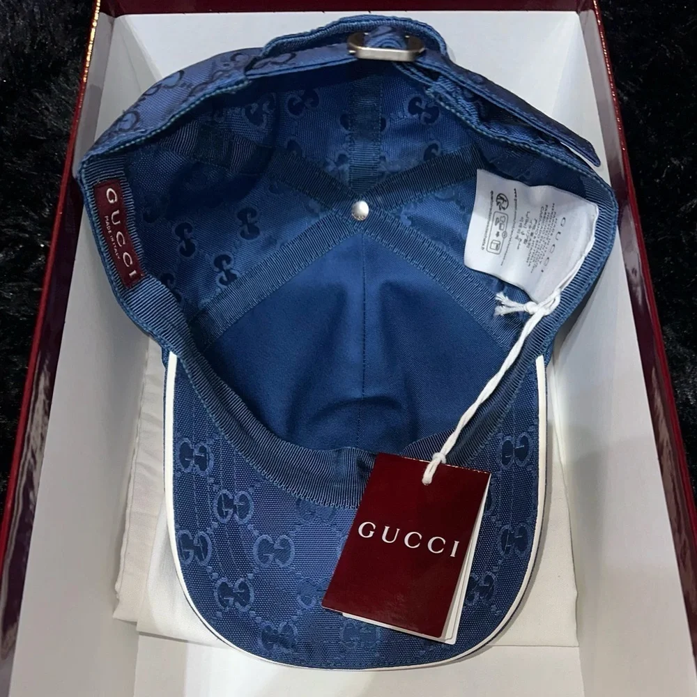 Gucci Monogram Nylon Baseball Cap